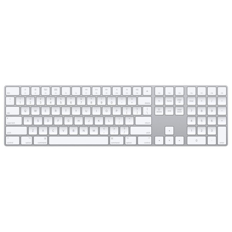 Magic Keyboard with Numeric Keypad - US English - Silver