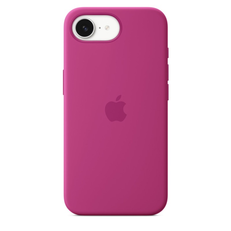 iPhone 16e Silicone Case - Fuchsia