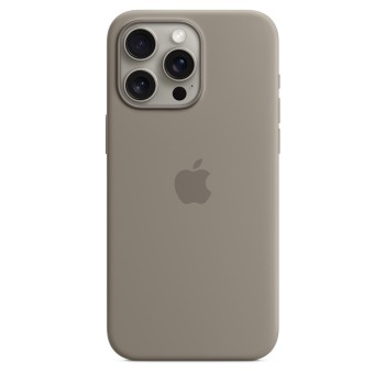 iPhone 15 Pro Max Silicone Case with MagSafe - Clay