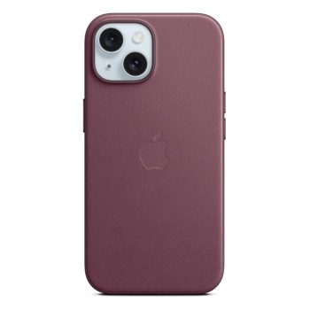 iPhone 15 FineWoven Case with MagSafe - Mulberry
