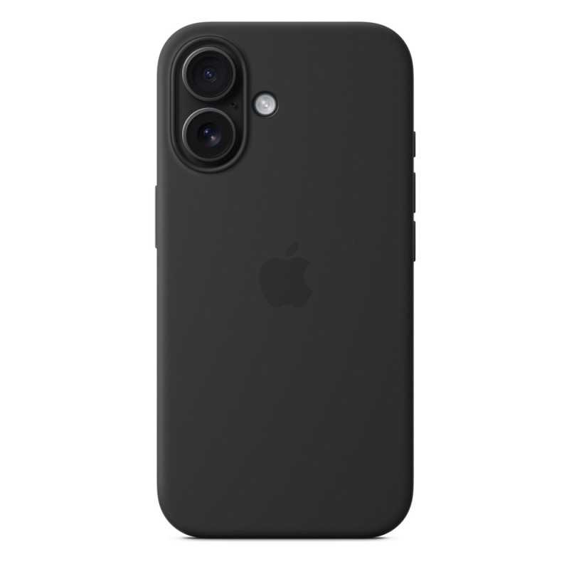 iPhone 16 Silicone Case with MagSafe - Black