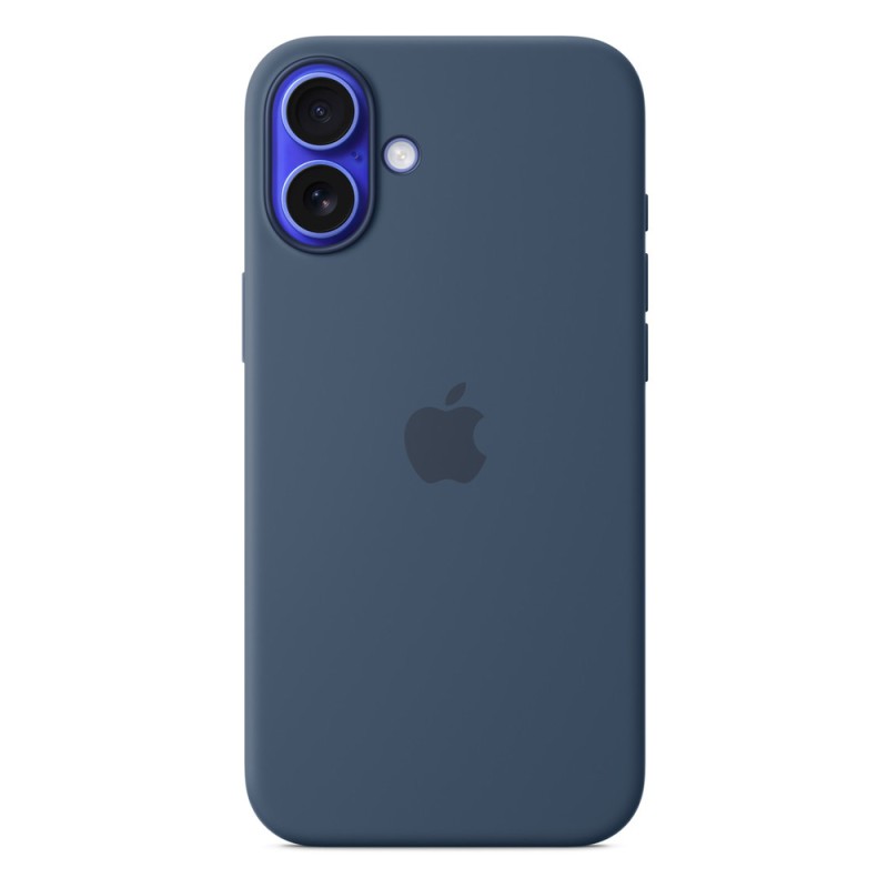 iPhone 16 Plus Silicone Case with MagSafe - Denim