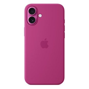iPhone 16 Plus Silicone Case with MagSafe - Fuchsia