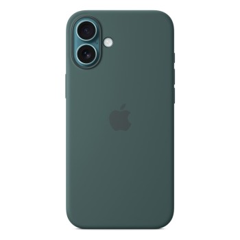 iPhone 16 Plus Silicone Case with MagSafe - Lake Green