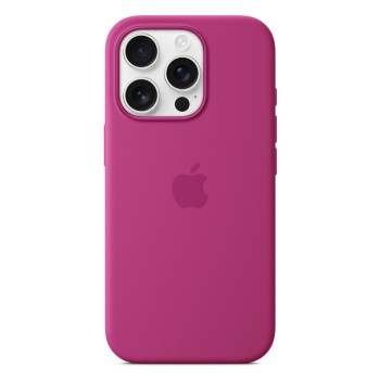 iPhone 16 Pro Silicone Case with MagSafe - Fuchsia