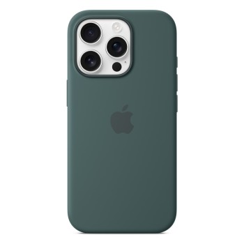 iPhone 16 Pro Silicone Case with MagSafe - Lake Green