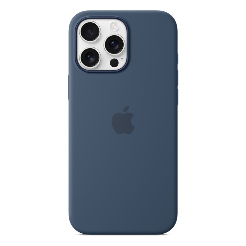 iPhone 16 Pro Max Silicone Case with MagSafe - Denim