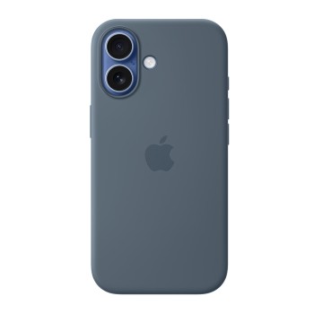 iPhone 17 Silicone Case with MagSafe - Anchor Blue