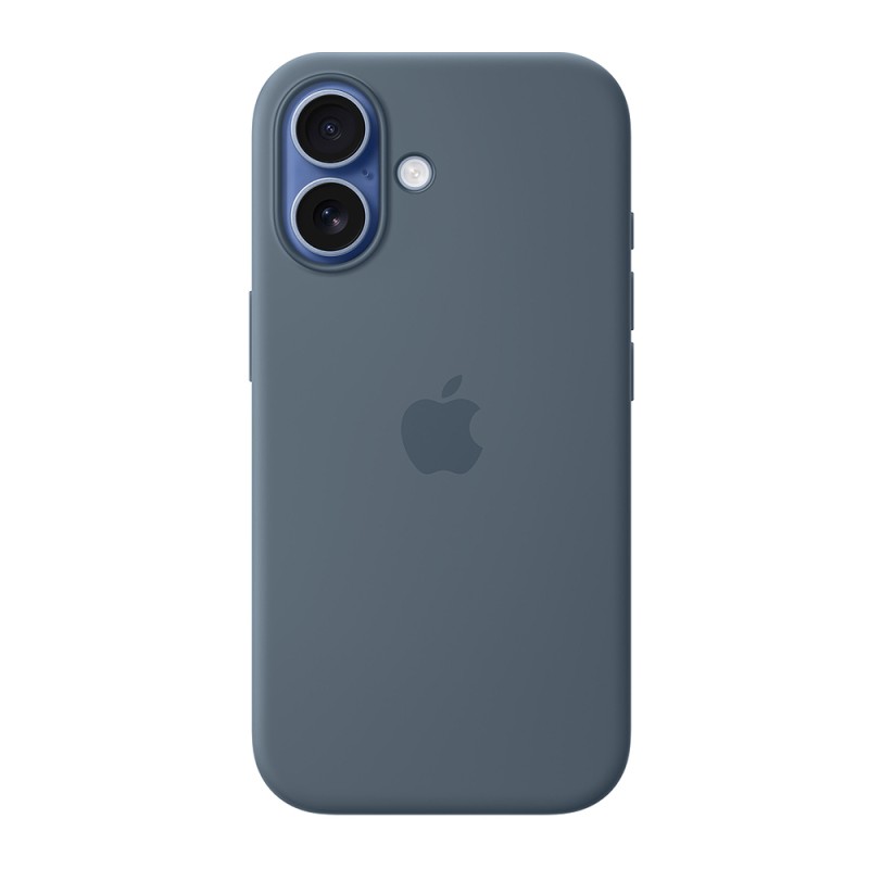 iPhone 17 Silicone Case with MagSafe - Anchor Blue