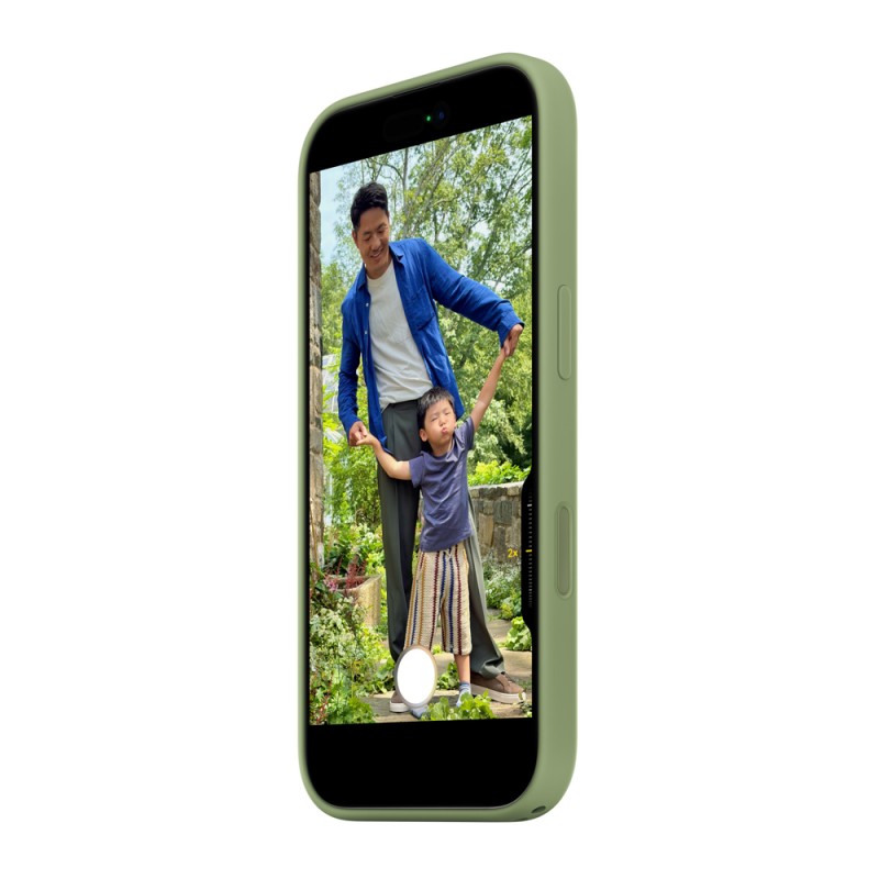 iPhone 17 Silicone Case with MagSafe - Light Moss