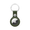 AirTag FineWoven Key Ring - Moss
