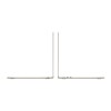 13-inch MacBook Air - M5 Chip with10-core CPU,  8-core or 10-core GPU - Starlight (Z1L3)